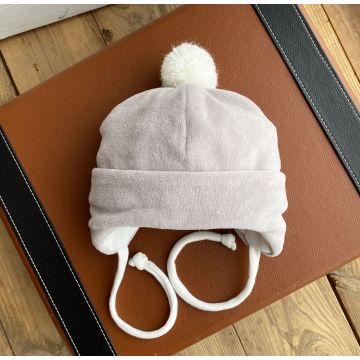 Шапка детская демисезонная Kid's Fantasy Velour 0-9 мес Серый 4026 44-48