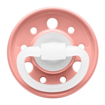 Пустушка латексна Nip Вишенька Пудровий від 0 до 6 міс 910081