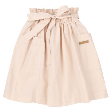 Спідниця для дівчинки Bembi Rhythm of Nature 5 - 6 років Коттон жатка Бежевий ЮБ118 116