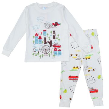 Піжама Minikin 194703 молочно-червоний 104