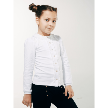 Дитяча блузка для дівчинки Smil Білий на 14 років 114604 164