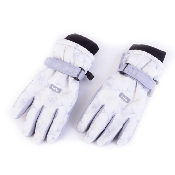 Рукавички дитячі Tutu 4 - 11 років Плащівка Світло-сірий 3-006337 4-6