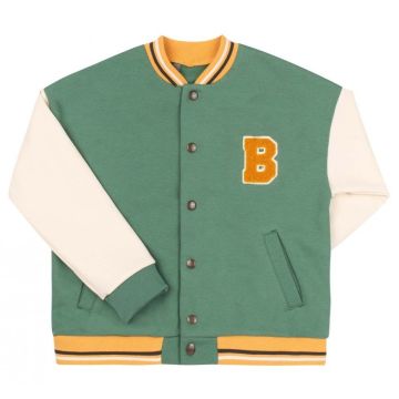 Кофта детская Bembi Autumn 2023 7 - 13 лет Трикотаж шардон Зеленый/Молочный КФ223 158