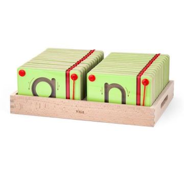 Развивающая игра для дете Viga Toys Учимся писать Английские строчные буквы 50338