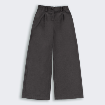 Школьные брюки на девочку Bembi City collection 8 - 13 лет Костюмная ткань Черный/Серый YX0 ШР884 152