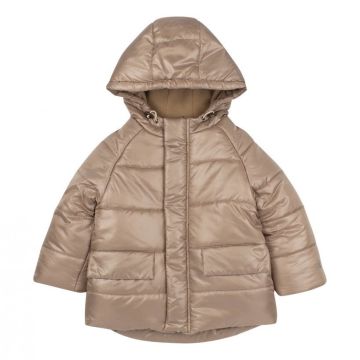 Зимова куртка для хлопчика Bembi 2 - 6 років Водовідштовхувальна плащівка Коричневий КТ308 104