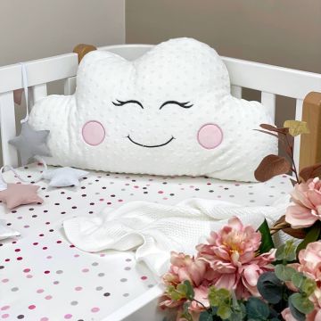 Декоративна подушка Маленька Соня Хмара Minky Молочний 10610335