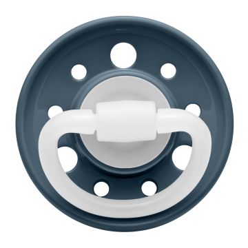 Пустушка латексна Nip Вишенька Темно-синій від 6 міс 910094