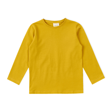 Лонгслів дитячий Krako Гірчичний від 1 до 2 років 2031T312 80-92