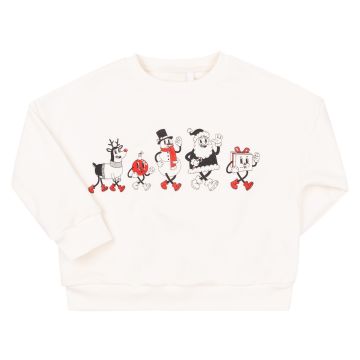 Джемпер для дівчинки Bembi Winter holidays 7 - 13 років Тринитка Молочний ДЖ350 152