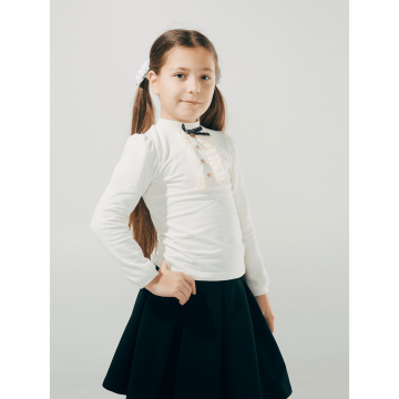 Дитяча блузка для дівчинки Smil Молочний на 14 років 114612 164