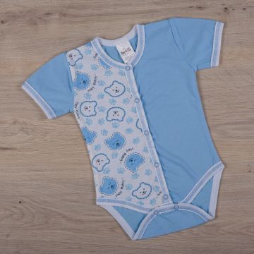 Боди для мальчика с коротким рукавом Бетис Мася Голубой от 3 до 9 мес 27073246 68