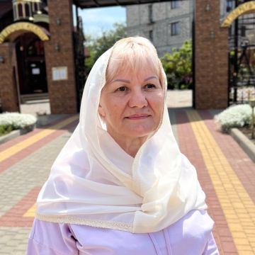 Хустка на голову до церкви BetiS Сяйво Зірок-1 Шифон Молочний 50х100 см 91449886