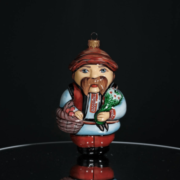 Елочная игрушка Rizdviani Istorii Украинские истории Кум Панас 14 см 4820001248838