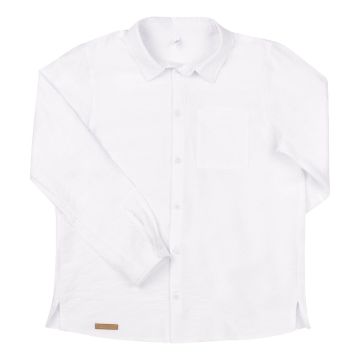 Рубашка детская Bembi Rhythm of Nature 7 - 13 лет Коттон жатка Белый 100 РБ189 140