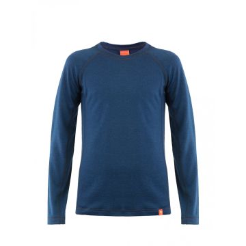 Термо реглан детский Софія Wooly 1 - 6 лет Шерсть мериноса Синий 9105 98-104