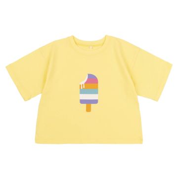 Футболка детская Bembi Summer 2024 4 - 6 лет Супрем Лимонный ФТ8 104