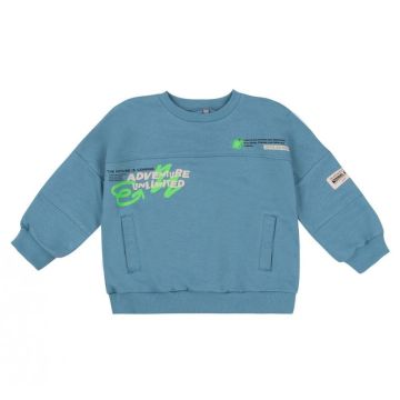 Джемпер для хлопчика Bembi Spring 2024 7 - 13 років Тринітка Бірюзовий ДЖ351 158