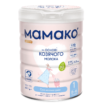 Дитяча суміш на основі козячого молока Mamako Premium 1 0-6 міс 800 г 1105305