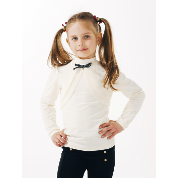 Дитяча блузка для дівчинки Smil Молочний від 11 до 14 років 114645 164