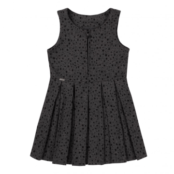 Школьный сарафан на девочку Bembi City collection 5 - 6 лет Джерси Черный Y01 СФ156 116