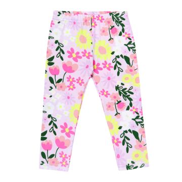 Лосины детские ЛяЛя 6 - 12 лет Стрейч-кулир Сиреневый 10СК130_2-294 146