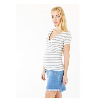 Джинсовая юбка для беременных To Be Голубой варка 1 4064678-11 46