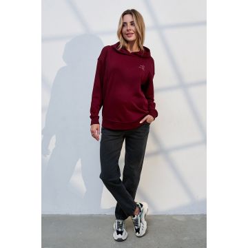 Джинси для вагітних МОМ Юла Мама Leyton Чорно-сірий DM-35.031 2xL