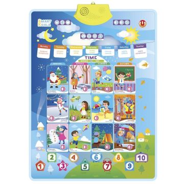 Аудио постер интерактивный Smart Koala Время и Времена года