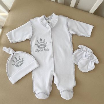 Комплект для новорожденных Бетис Baby Белый 62