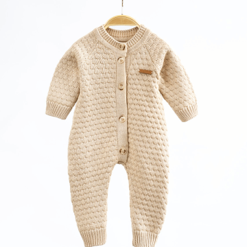 В'язаний комбінезон для немовлят Magbaby Scales 0 - 9 міс Бежевий 132490 74