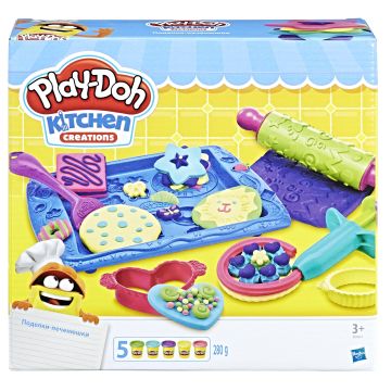 Набір для творчості пластилін Hasbro Play-Doh Food role play Магазинчик печива B0307