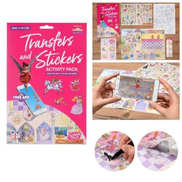 Набір для творчості Scribble Down Наклейки Казка про принцесу А4 SD/21