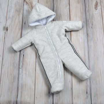 Комбінезон для новонароджених Magbaby кашеміровий сірий 74