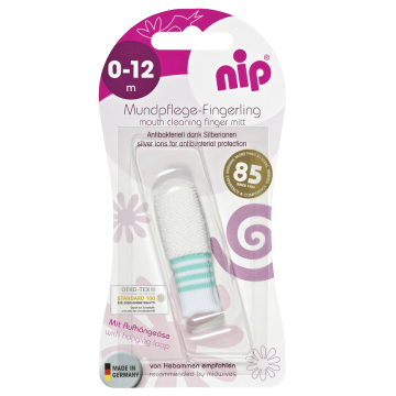 Перша зубна щітка на пальчик (антибактеріальна), NIP
