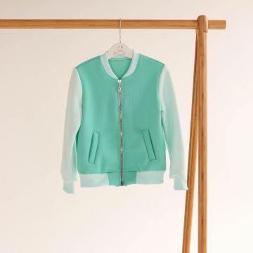 Кофточка дитяча ELA Textile&Toys 2 - 7 років Трикотаж на флісі М'ятний HB001MN 116