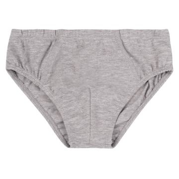 Дитячі труси для хлопчика Bembi Briefs 7 - 13 років Супрем Сірий меланж ТР49 152