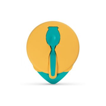 Детская тарелка глубокая на присоске Baboo Оранжевый 90593