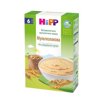 Каша мультизлакова безмолочна органічна HiPP 200 г 30405