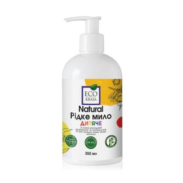 Натуральное жидкое мыло EcoKrasa Детское 350 мл