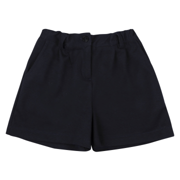 Школьные шорты на девочку Bembi City collection 6 - 13 лет Джерси Синий 800 ШР851 152