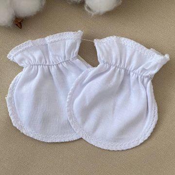 Царпапки для новонародженого Бетіс Карапуз Білий 56-38