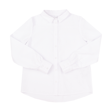 Рубашка для девочки Bembi City collection 6 - 13 лет Терикотон Белый 100 РБ198 116