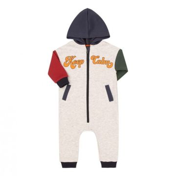 Комбінезон дитячий демісезонний Bembi Autumn 2023 9 - 18 міс Трикотаж Сірий меланж КБ210 74