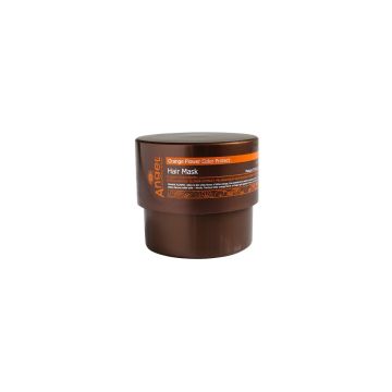 Ochronna maska do włosów z kwiatem pomarańczy „Błyszczące światło”  500 g