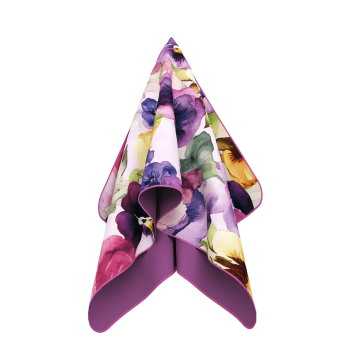 Полотенце из микрофибры Emmer 90х140 см Незабудки Фиолетовый/Желтый Незабудки90*140