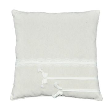 Декоративна подушка Тигрес Бусинка Білий ПД-0321