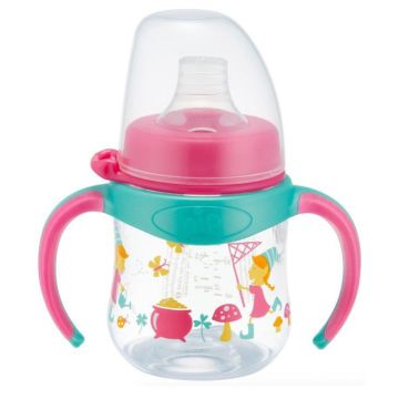 Поїльник непроливайка з широким горлечком ї м'яким носиком NIР Actiflex 150 мл 35058