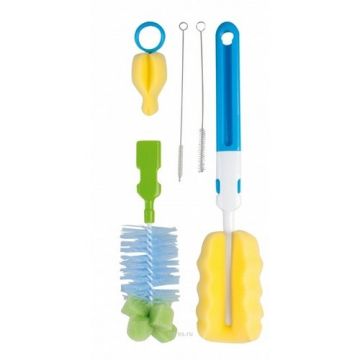 Набір щіток для пляшечок і сосок Canpol babies Чистюля