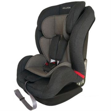 Автокресло Группа: I+II+III Welldon, Encore графитовый/серый